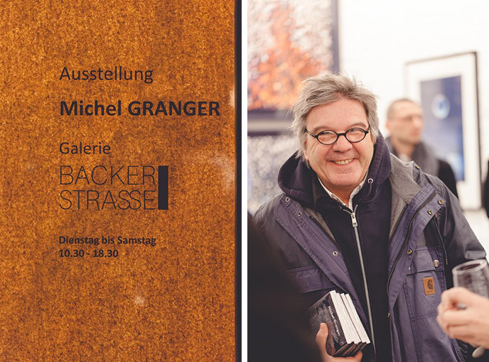 Vernissage, lancement du parfum Michel Granger Tank-You - Galerie Backer Strasse, BERLIN