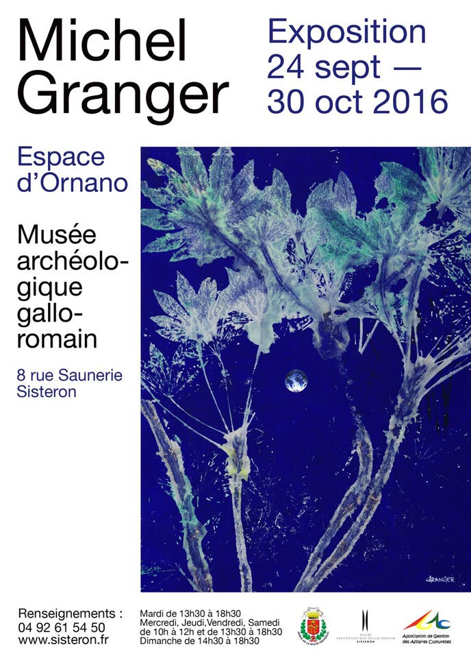 Exposition TOUT NATURELLEMENT à Sisteron – Oct. 2016